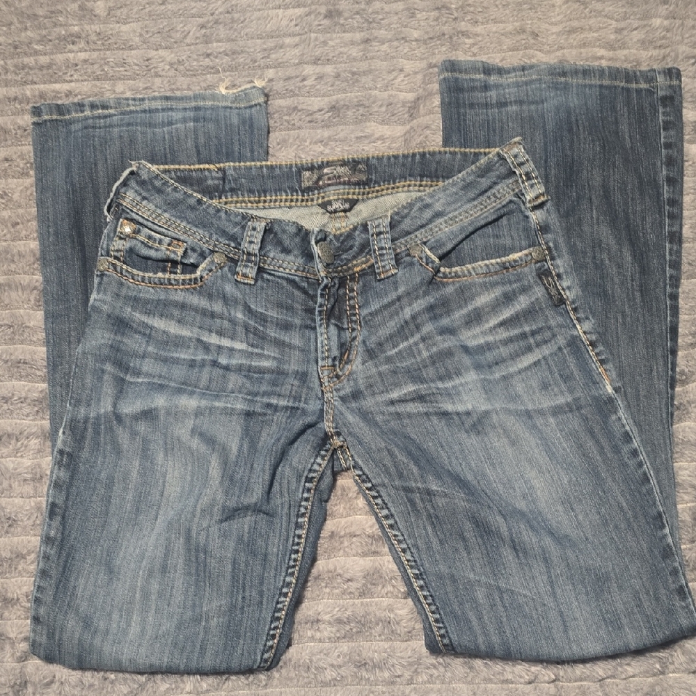 Silver Jeans  Suki Surplus Boot Cut / Flare Jeans 29x34